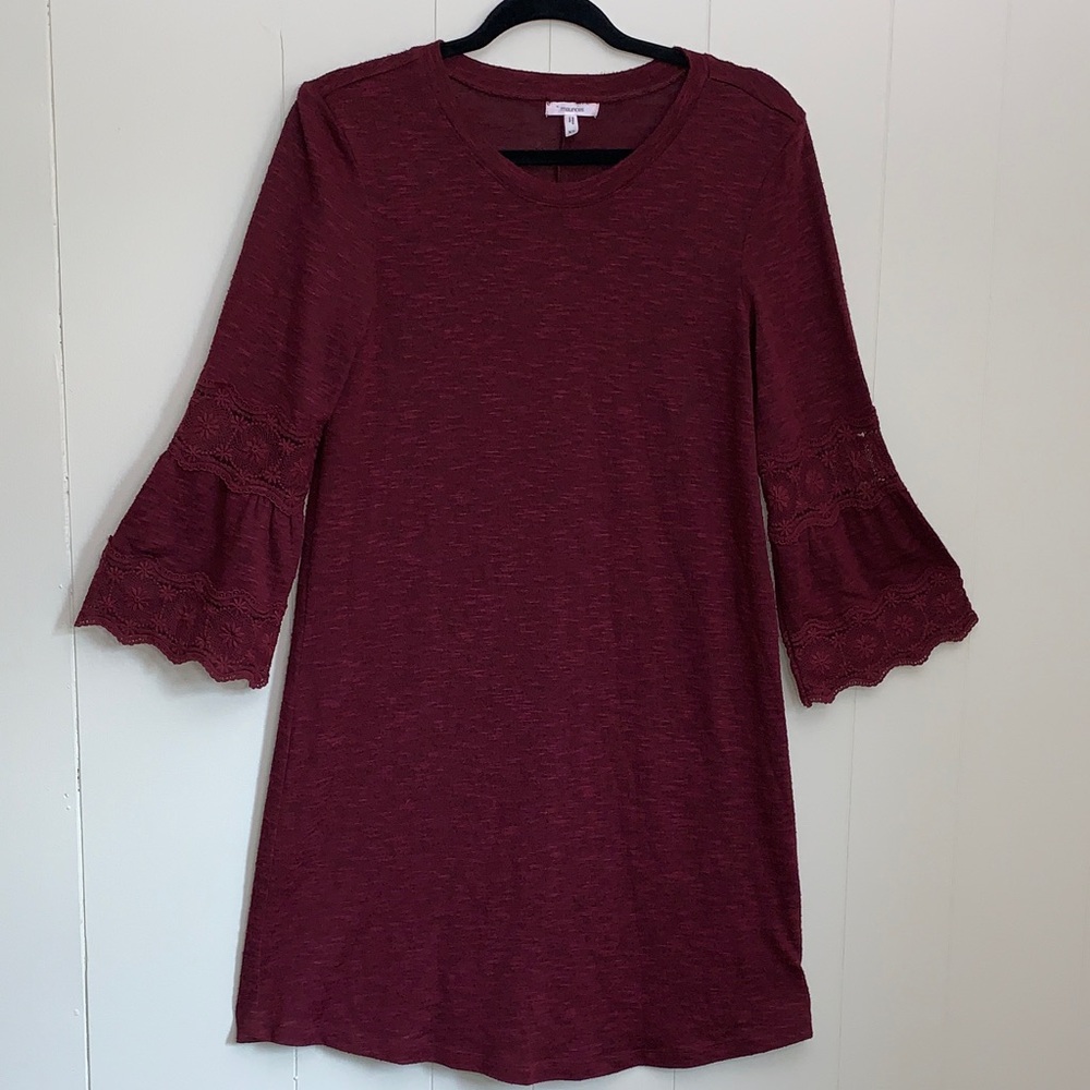 Maurices Crochet Sleeve Dress